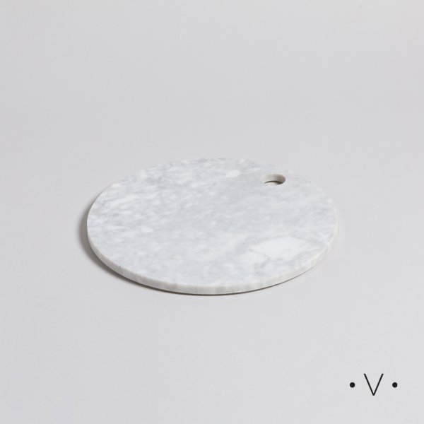 [4113874] Tabla Redonda De Marmol 25 Cm Vassa Home