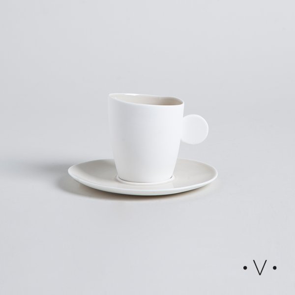 [4113905] Taza Y Plato Amalfi 150 Ml Vassa Home