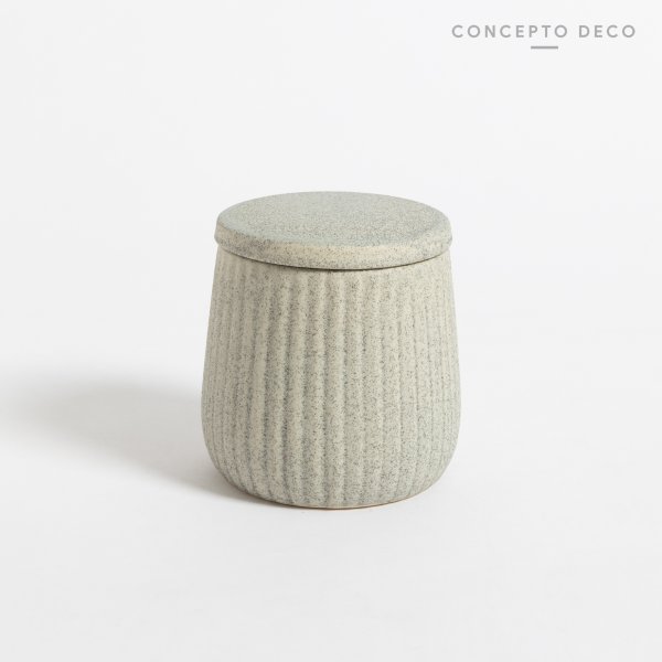 ALGODONERA GRANITO RELIEVE GRIS 10CM