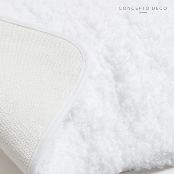 Alfombra Premium Blanca 50X80Cm