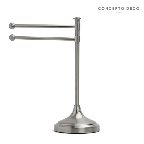 TOALLERO PALITOS NICKEL 32CM
