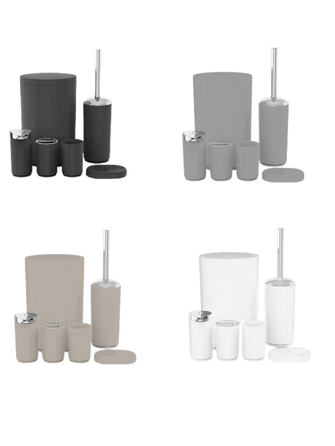 [141326] Set X 6 Accesorios De Baño Ba3009