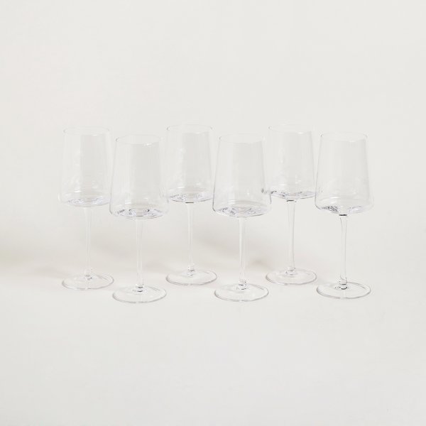SET X 6 COPAS FACETADAS 430 ML