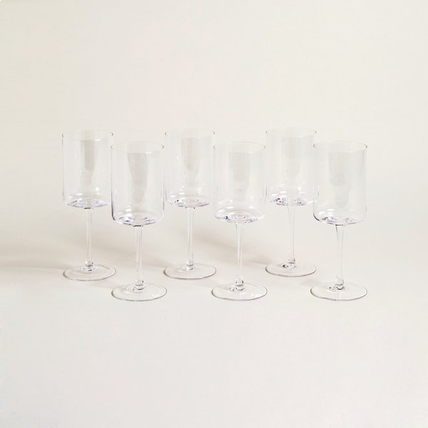 SET X 6 COPAS LISAS 420 ML