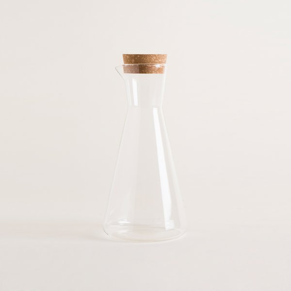 BOTELLA DE BOROSILICATO CON TAPA DE CORCHO 1500 ML
