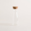 Botella De Borosilicato Con Tapa De Corcho 900 Ml