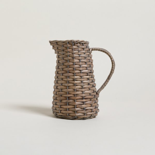 [4114020] Jarra Recta Deco Salix 20X10 Cm