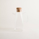 BOTELLA DE BOROSILICATO CON TAPA DE CORCHO 1100 ML