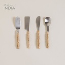 SET X 4 CUBIERTOS PARA QUESOS 14,5 CM