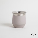 Mate De Acero Inoxidable Gris 230 Ml Vassa Home