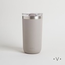 Vaso Termico De Acero Inoxidable Gris 470Ml Vassa Home