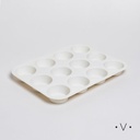 MOLDE PARA MUFFINS X 12 30X23 CM VASSA HOME