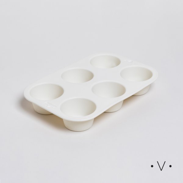 MOLDE PARA MUFFINS X 6 24X16 CM VASSA HOME