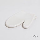 MANOPLA DE SILICONA 20,5X16,5 CM VASSA HOME