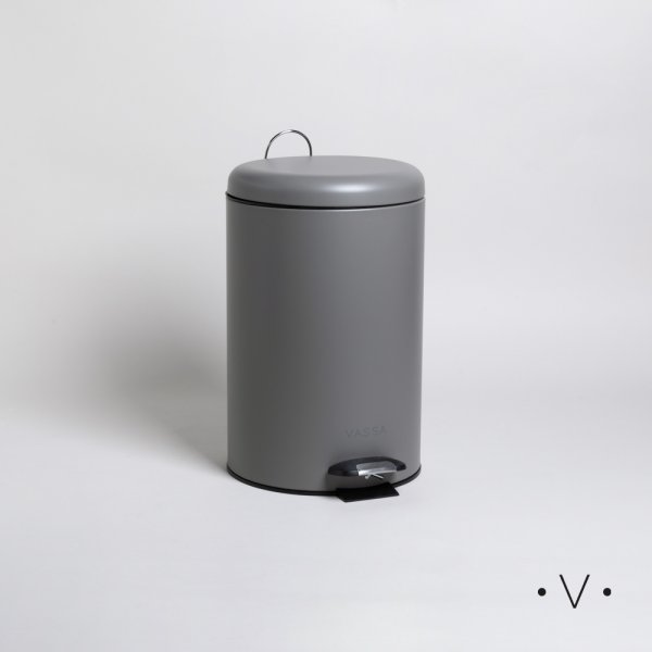 [4110261] Cesto De Basura Redondo 12 L Vassa Home