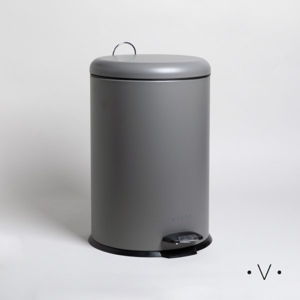 CESTO DE BASURA REDONDO 20 L VASSA HOME