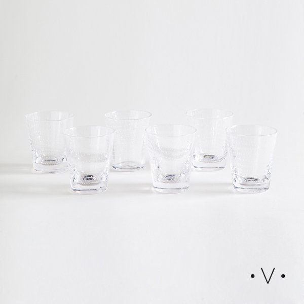 [4110299] Set X 6 Vasos Bajos Milos 270 Ml Vassa Home