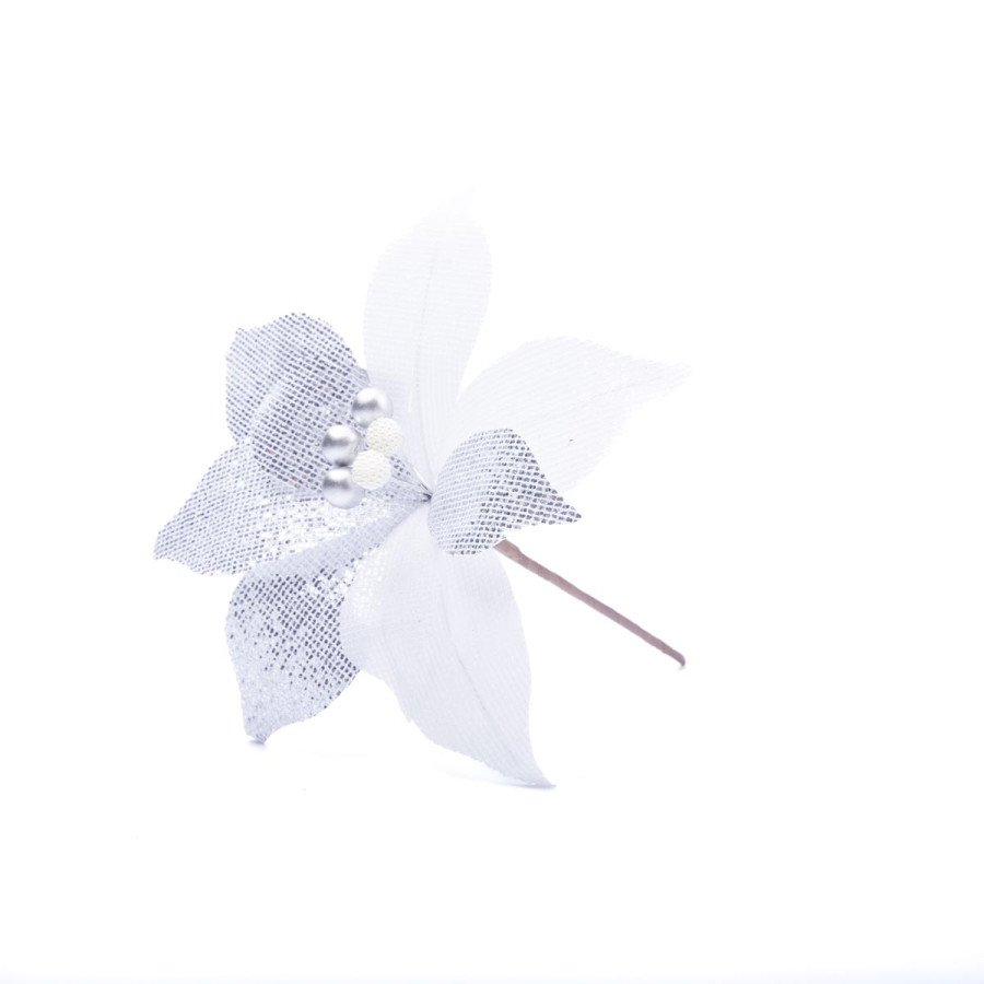 ESTRELLA FEDERAL PLATEADA 22 CM