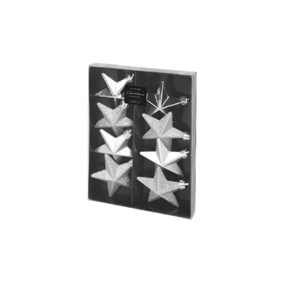 [131256] Kih Estrellas Plt 8P Ass Brillo/Mate/Glitter
