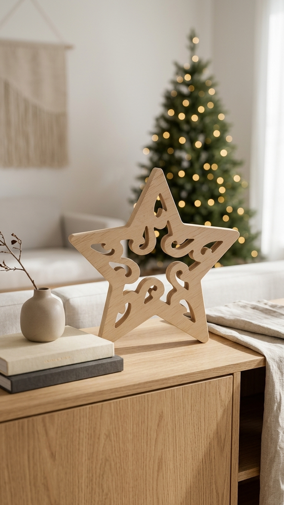[131273] Estrella Calada 25 Cm Xmas Estilo Domingo