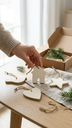 Kit Deco Blanco X8 9Cm Xmas Estilo Domingo