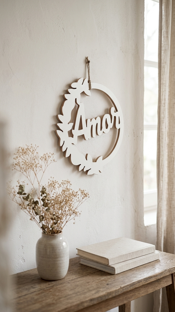 [131271] Corona Amor 40 Cm Xmas Estilo Domingo