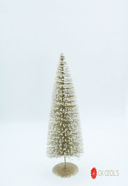 ARBOL 40 CM. CHAMPAGNE SNOW