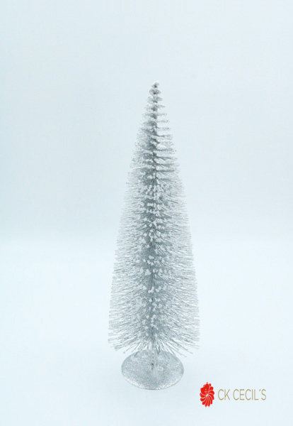 ARBOL 40 CM. SILVER SNOW