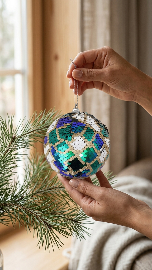 [277504] Pelota De Navidad X6 8Cm. Multi