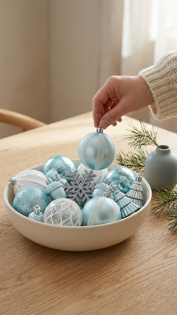 [277577] Caja Deco Navidad Surtida X22P White Light Blue