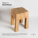 Banco Cuadrado Laos 45X30 Cm Vassa Home