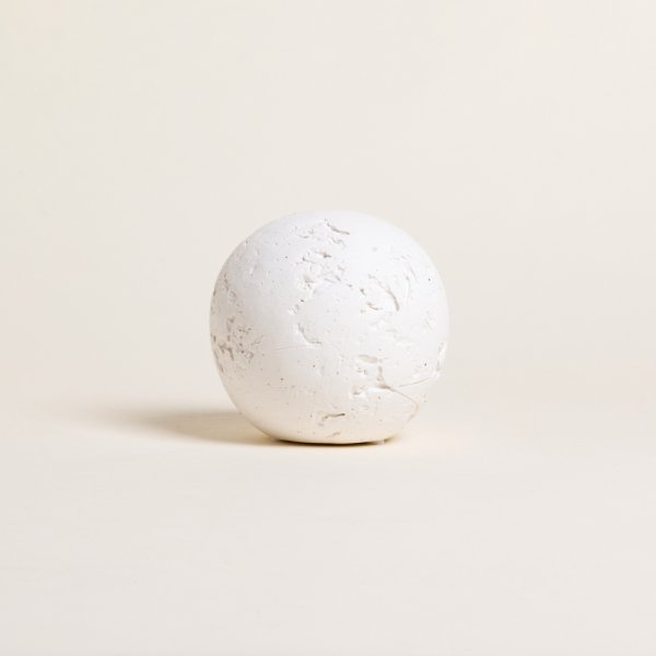 [4114587] Esfera Deco Jhari White 12,5X10 Cm
