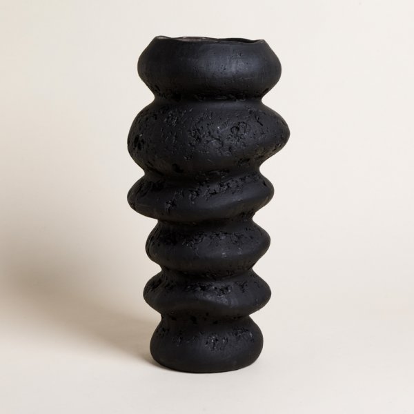 Jarron Jhari Black 40X18 Cm