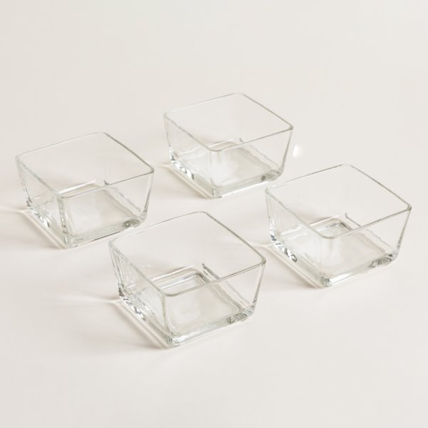 [4114354] Mini Bowl Cuadrado Liso 5X8,5 Cm