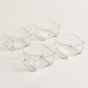 Mini Bowl Cuadrado Liso 5X8,5 Cm