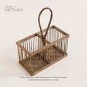 ORGANIZADOR 2 DIVISIONES HANOI 20X10X12CM