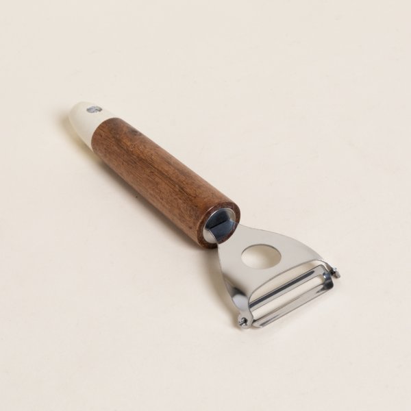 [4114275] Pelapapas Con Mango De Madera De Acacia