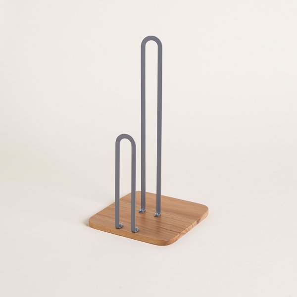 Porta Rollo Bayona Grey 31X15 Cm