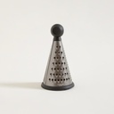 Rallador Conico Acero Champagne C/ Antideslizante 11.5X21 Cm