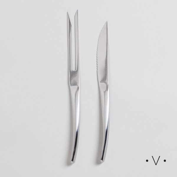 [4114250] Set De Asado Acero Inoxidable 430  Vassa Home