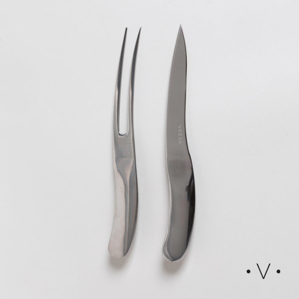 [4114251] SET DE ASADO ACERO INOXIDABLE 430 VASSA HOME