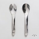 Set X 2 Cubiertos Para Ensalada 26 Cm Vassa Home