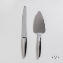 Set X 2 Cubiertos Para Torta 32,5 Cm Vassa Home