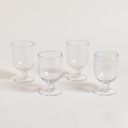 Set X 4 Copas De Vidrio Fira 350 Ml