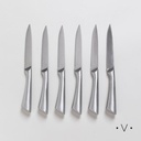 SET X 6 CUCHILLOS PARA CARNE 24 CM VASSA HOME