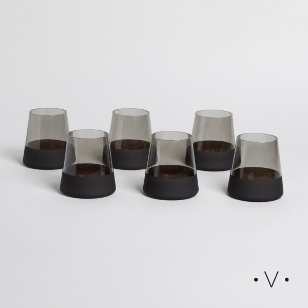 [4114557] Set X 6 Vasos Malmo 450 Ml Vassa Home