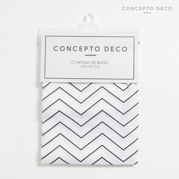 [1651066] Cortina Tela Zigzag 180X180Cm