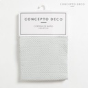 Cortina Memoria Rombos 180X180 Gris