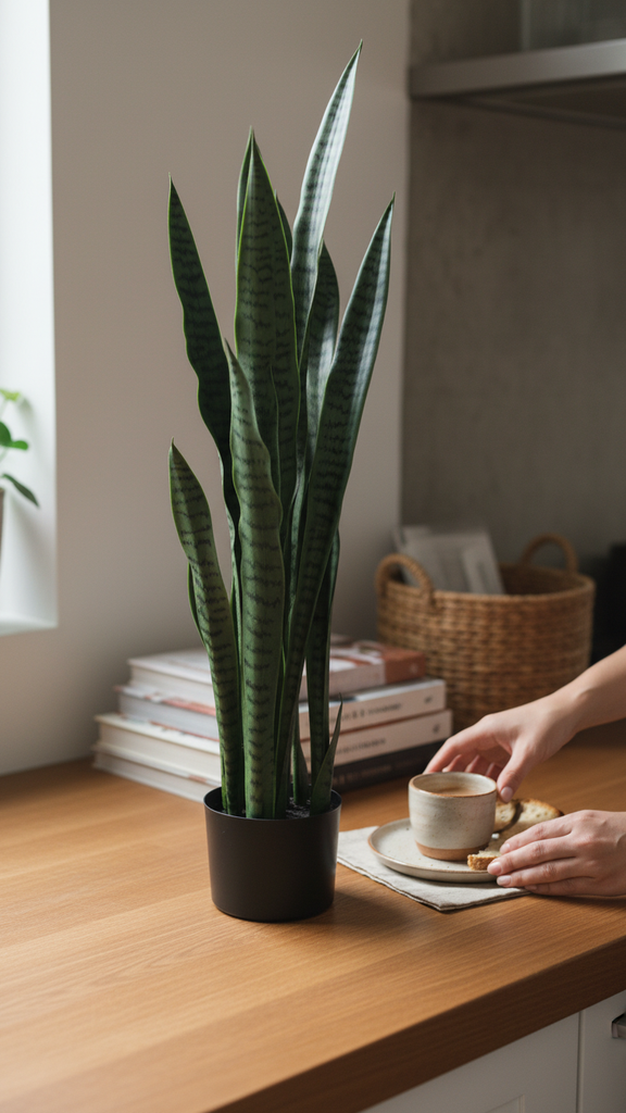 [4130250] Sansevieria Plant 1.12Mt Green