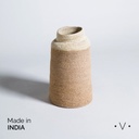 Canasto Cónico Kanpur Natural 31X10 Cm Vassa Home